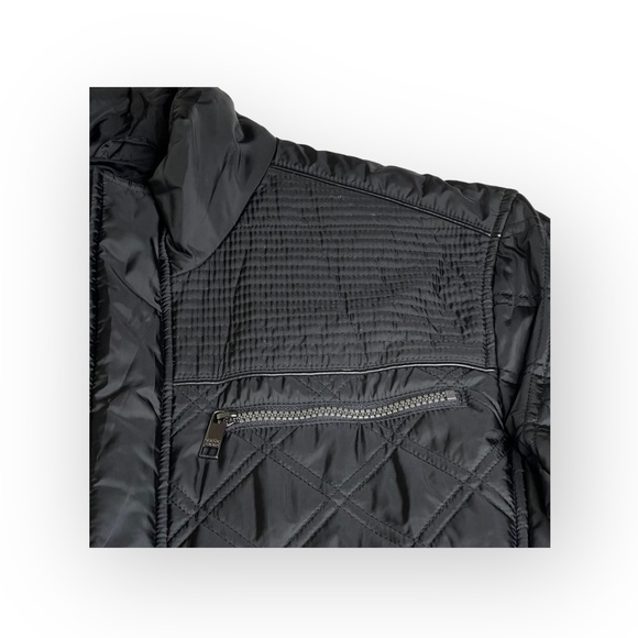 Andrew Marc 𖤗 Fulton Quilted Lightweight Puffer Zip Field Jacket 𖤗 Black 𖤗 L - Picture 4 of 16